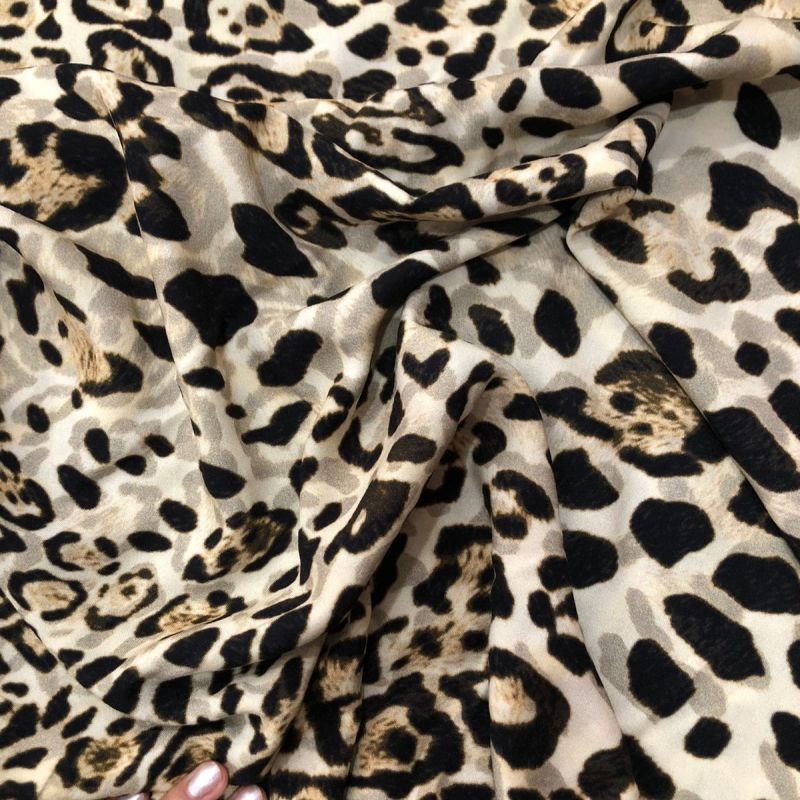 Tecido Viscose Animal Print - Conexão Tecidos