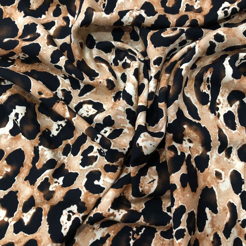 Tecido Viscose Animal Print - Conexão Tecidos