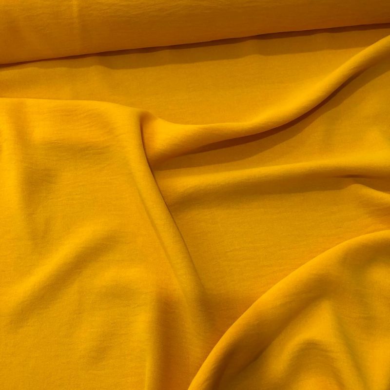 CREPE DUNA (AIR FLOW) AMARELO MEL - Conexão Tecidos