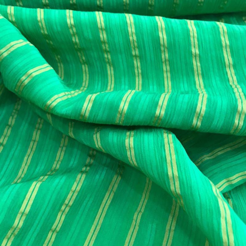 CHIFFON DE SEDA VERDE CITRICO - Conexão Tecidos